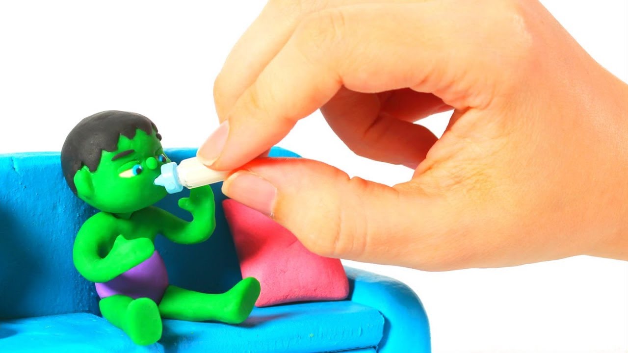 kids anka SUPERHERO BABIES HAVE A HELPING HAND ❤ Superhero Babies Play Doh Cartoons For Kids