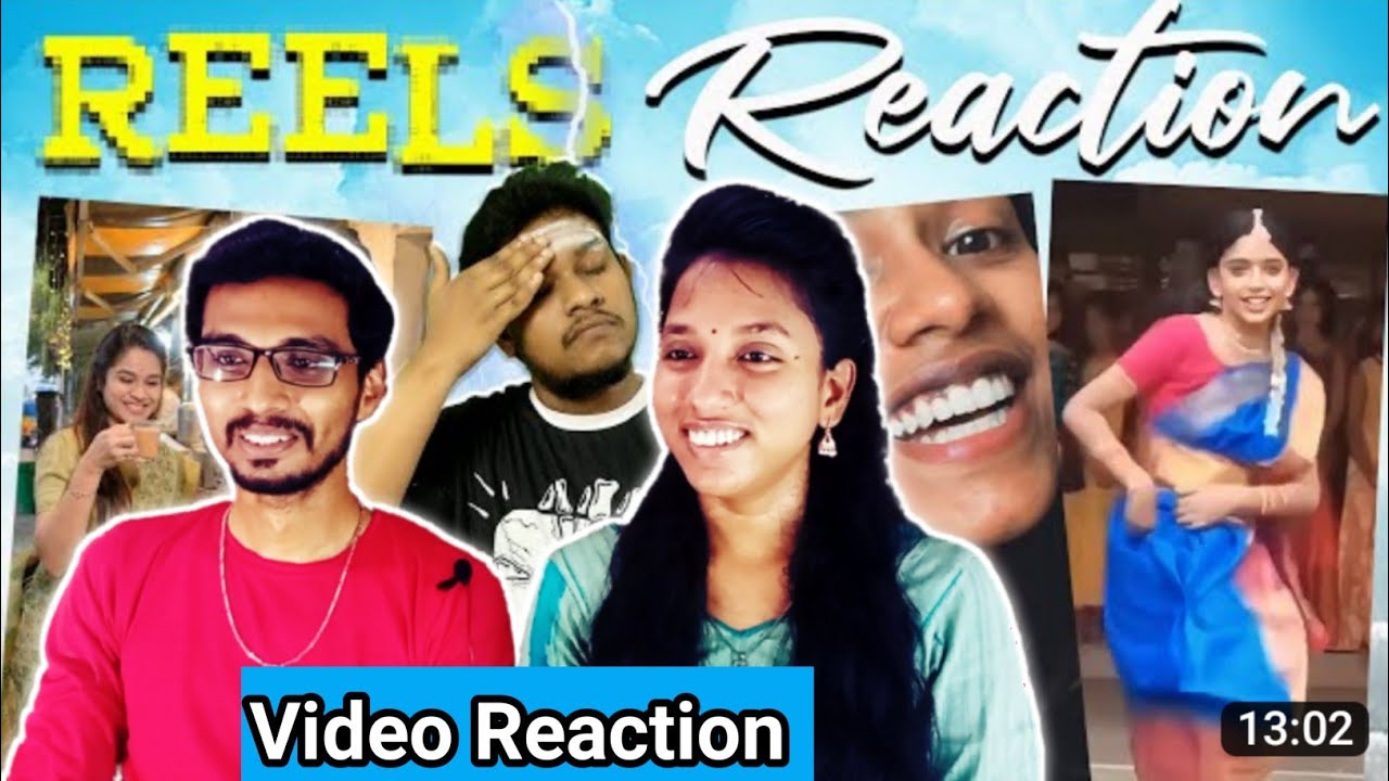 Reels & Moj Troll 🤣😂|Empty Hand Video Reaction|Tamil Couple|