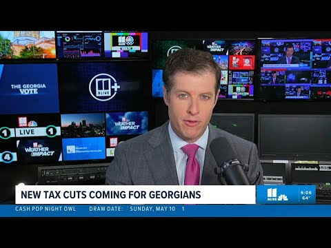 Georgia tax cut legislation to be signed into law Monday