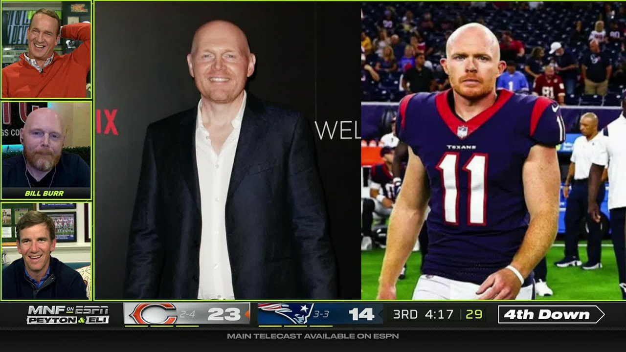 Bill Burr joins the Manning Cast on 'MNF' to talk Tom Brady and Patriots  Fandom | Week 7