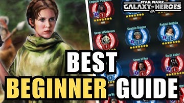 🔥 Day 1 of my brand-new Free-to-Play account in Star Wars: Galaxy of Heroes!