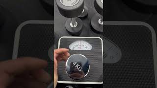 How accurate the weight of small dumbbells are