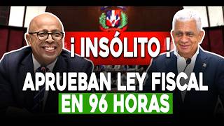 EL CONGRESO REALIZÓ LA HAZAÑA MÁS HISTÓRICA EN APROBAR UNA LEY EN 96 HORAS