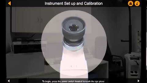 1/5 Instrument Set Up and Calibration using a Vertometer