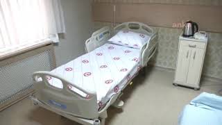 Sağlık Bakanlığı, 42 kişinin karantinada tutulacağı hastane görüntülerini paylaştı