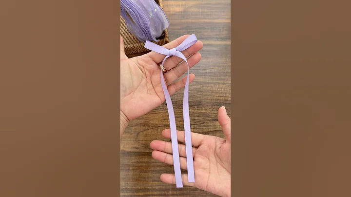 How to Make a Skinny Long Ribbon Bow | Easy DIY Hair Bow Tutorial for Beginners