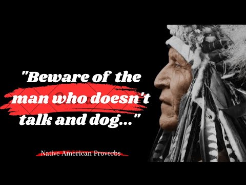 These Native American Proverbs Are Life Changing - YouTube