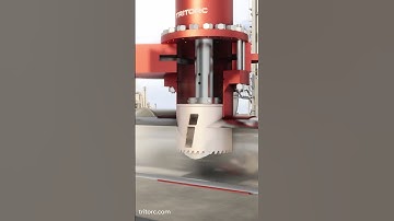 Hot Tapping Pipeline | Live Pipeline Cutting & Onsite Machining by Tritorc #tritorc