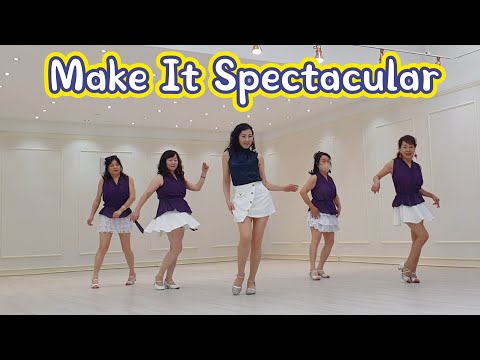 Make It Spectacular Line dance 메이크 잇 스펙테큘러 라인댄스 
