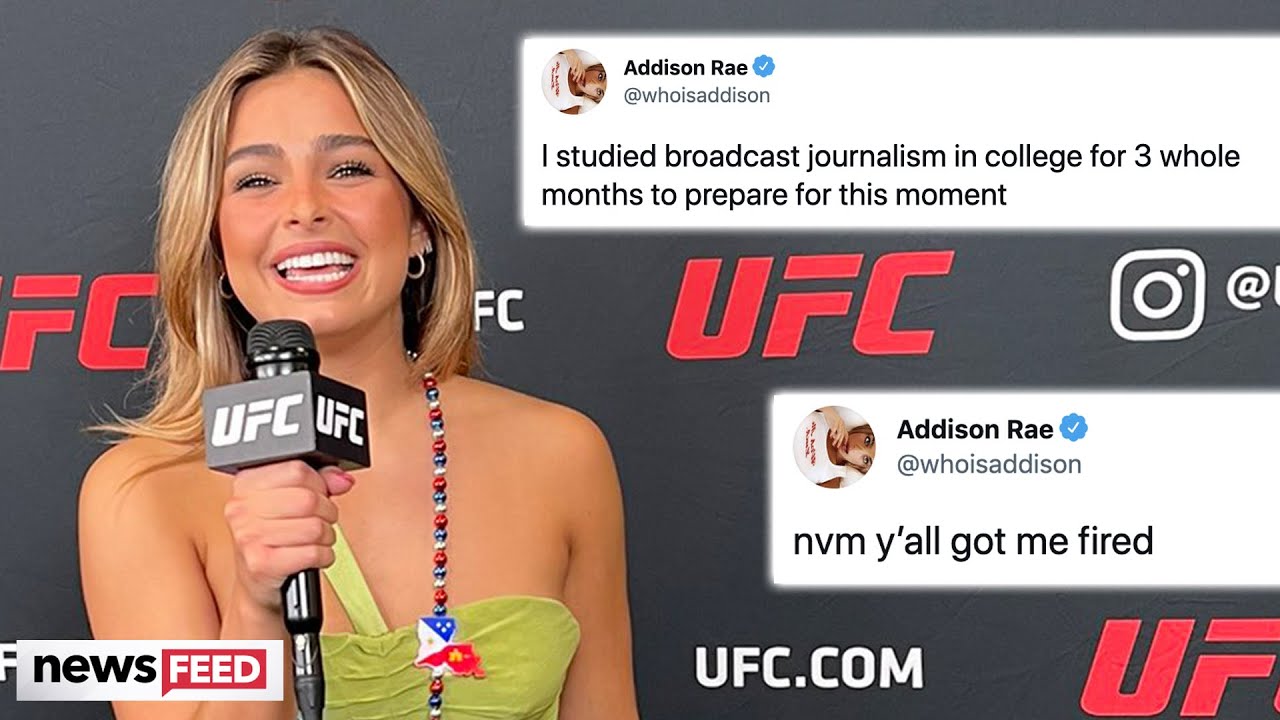 Fans Got Addison Rae FIRED From UFC Hosting Gig After Major Criticism!