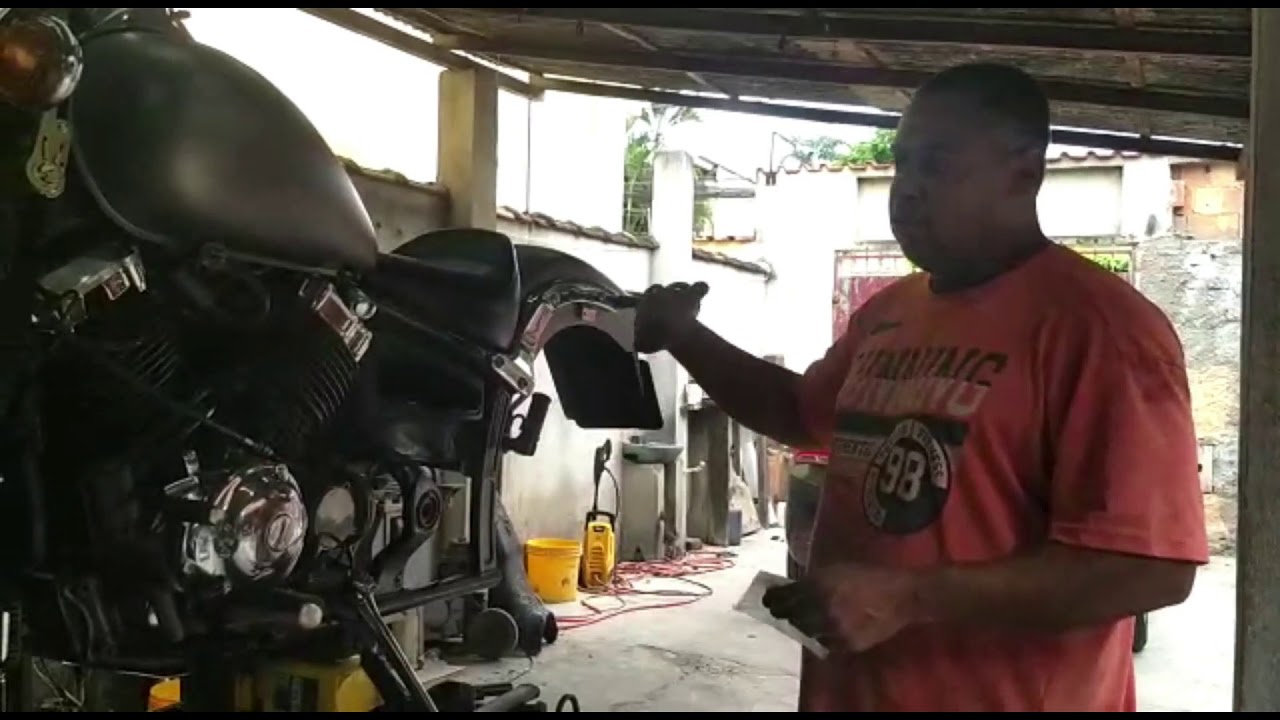 TROCA DO RETENTOR DA CRUZETA DO CARDÃ DA DRAG STAR (XVS) 650