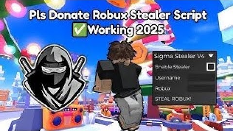 BEST PLS DONATE ROBUX STEALER SCRIPT 2025 SCRIPT IN DESCRIPTION AND COMMENTS