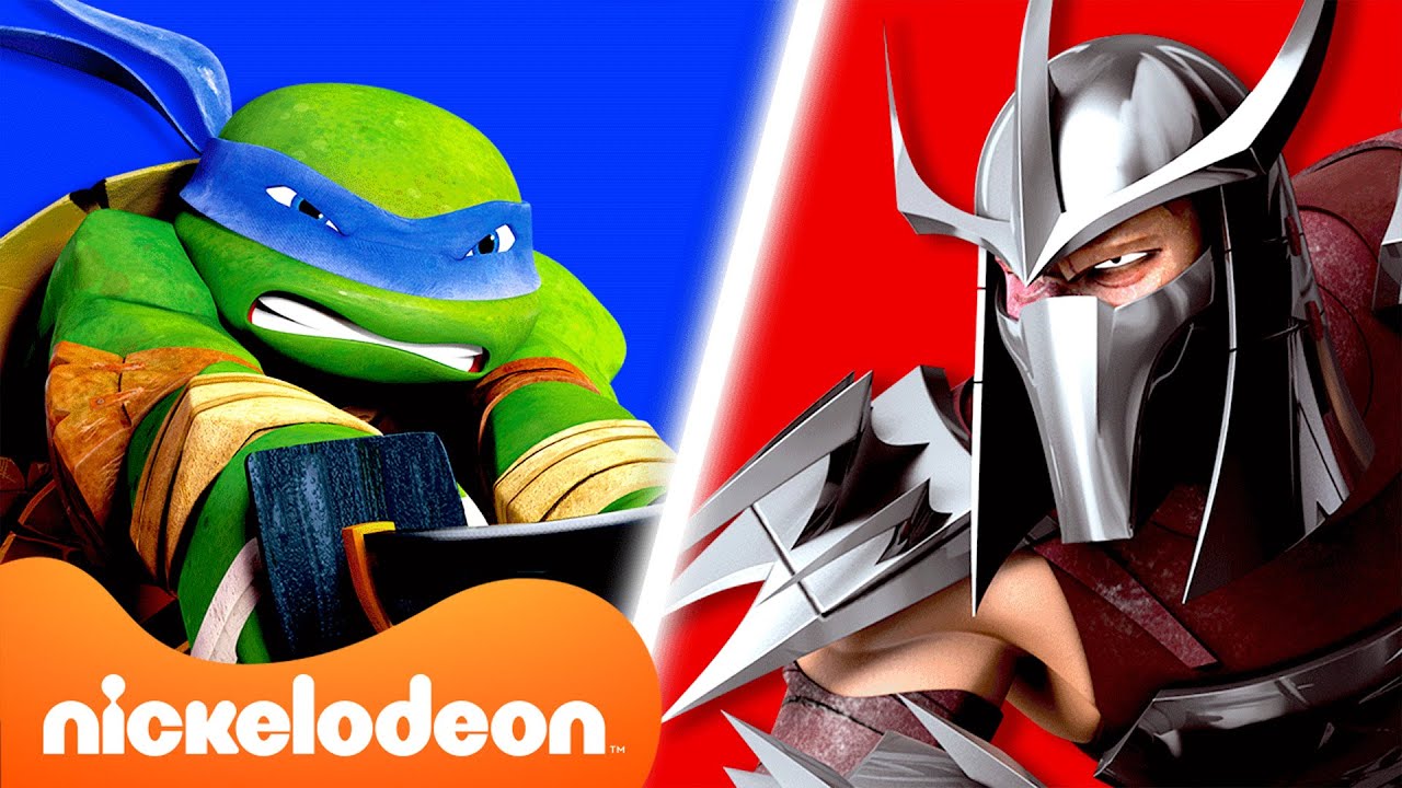 TMNT Leo lucha contra Shredder en BATALLAS ÉPICAS! ⚔️ | Compilación de 2 horas | Nickelodeon
