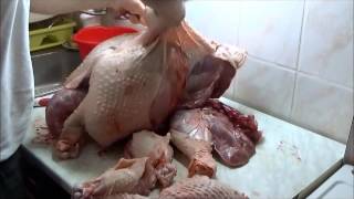 Priprema Ćurke Za Dimljenje Deo 1 - Preparing The Turkey For Smoking Part 1