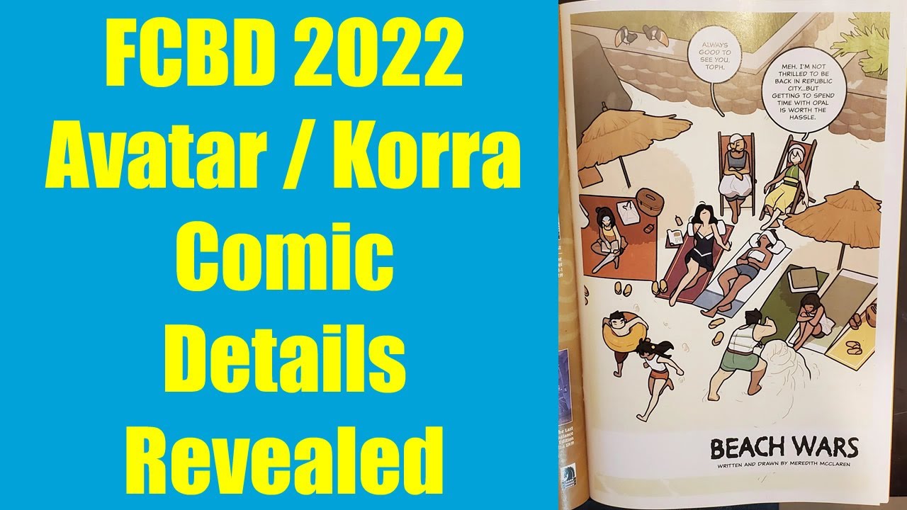 FCBD 2022 Avatar/Korra comic Details Revealed