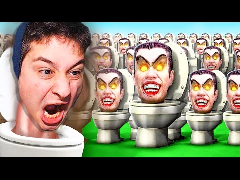 შეაჩერე სკიბიდის ტუალეტების არმია Roblox Skibidi Toilet Invasion