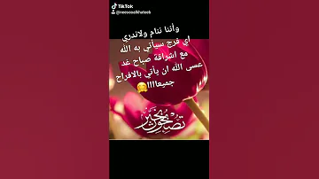 حالات واتس تصبحون على خير 