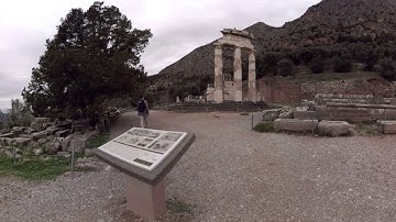 360 video: Sanctuary of Athena, Delphi, Greece