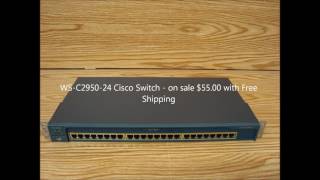 WS-C2950-24 - Cisco Switch 24 Ethernet Cisco 2950 Refurbished