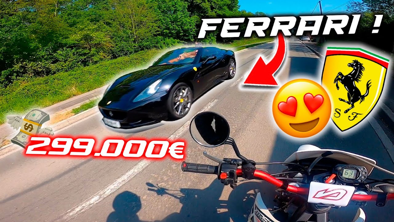 JE CROISE DES VOITURES DE LUXE EN 50CC !🔥 (daily observation 3)
