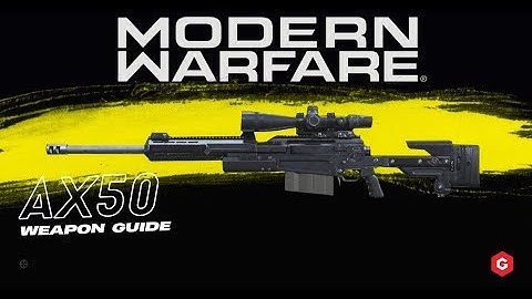 Modern Warfare: AX-50 Setup and Best Attachments For Your Class In Call of Duty
