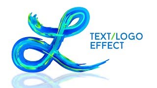 Painted Logo/Text in Illustrator/Photoshop 2019 by Qehzy