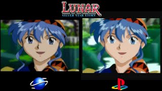 Lunar Silver Star Story (English Beta) - Saturn VS PlayStation