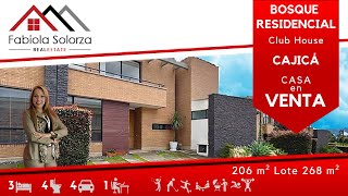 Exclusiva Casa En Venta Los Robles Bosque Residencial En La Sabana Cajicá