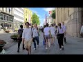 Walk Oslo, Norway - Tour in Summer, 2023 - Norge - 4K 60fps UHD