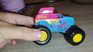 Unboxing 2025 spin master monster jam 1:64 scale (bailey circuit ringling)