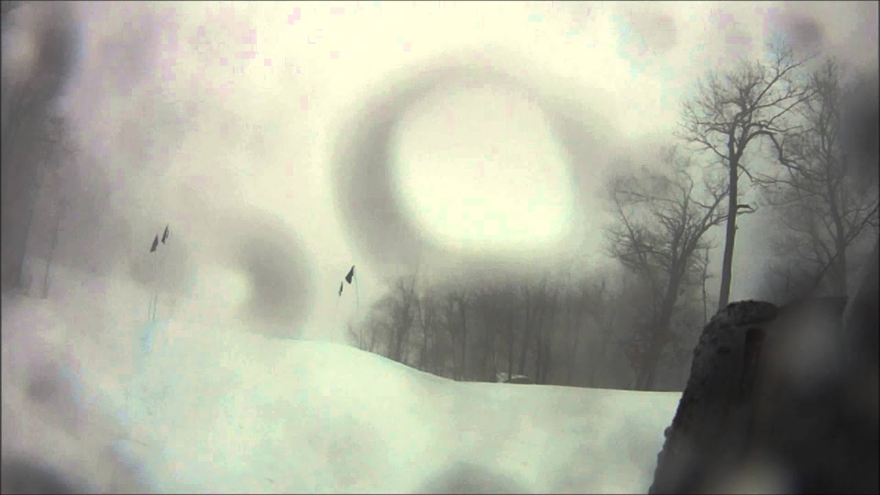 Mountain Creek Snowboarding - Vernon, NJ - Twist Park Trail Jump Attempt 3