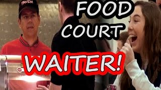 Pretending To Be A Waiter Prank