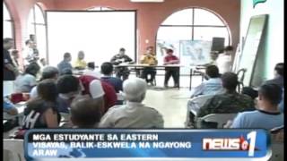 News@1: Mga estudyante sa Eastern Visayas, balik-eskwela na ngayong araw