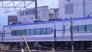 E353系S113編成NN出場試運転　2023年10月6日(金)