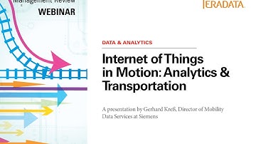 Internet of Things in Motion: Analytics and Transportation