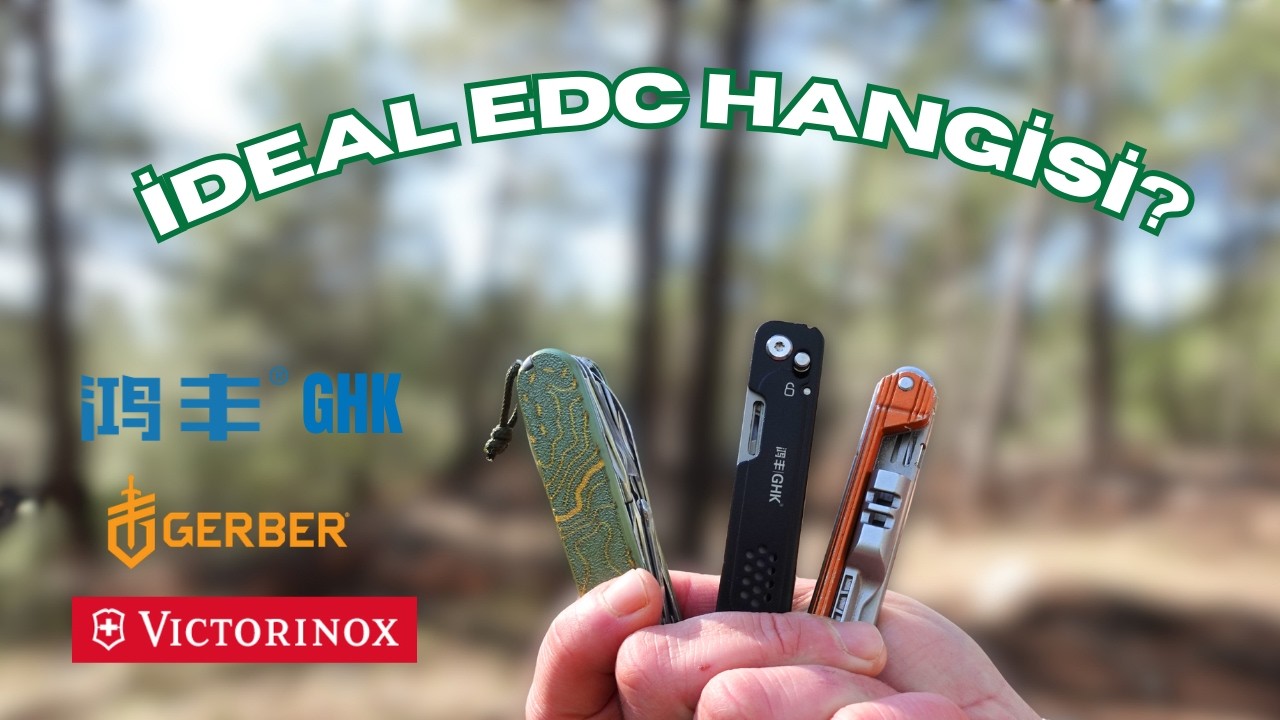 “Victorinox Tahtını Kaybediyor mu? GHK 17 AS, Gerber ve Explorer Karşısında!”