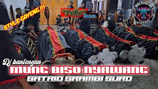 DJ BANTENGAN ‼️ SATRIO SRAMBI SURO ( MUNG BISO NYAWANG ) Remixer by pello team ❗