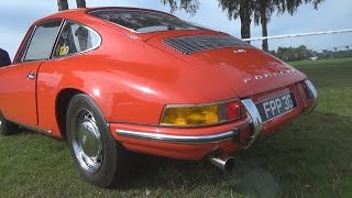 1968 Porsche 911T Flat-6 Engine Start Up