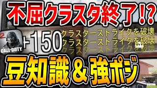 【裏技】実は『クラスターストライク破壊可能』なんですよ、不屈終了？？どんな猛者でも知らない役に立つ豆知識＆強ポジ集！！【CODモバイル】〈KAME〉