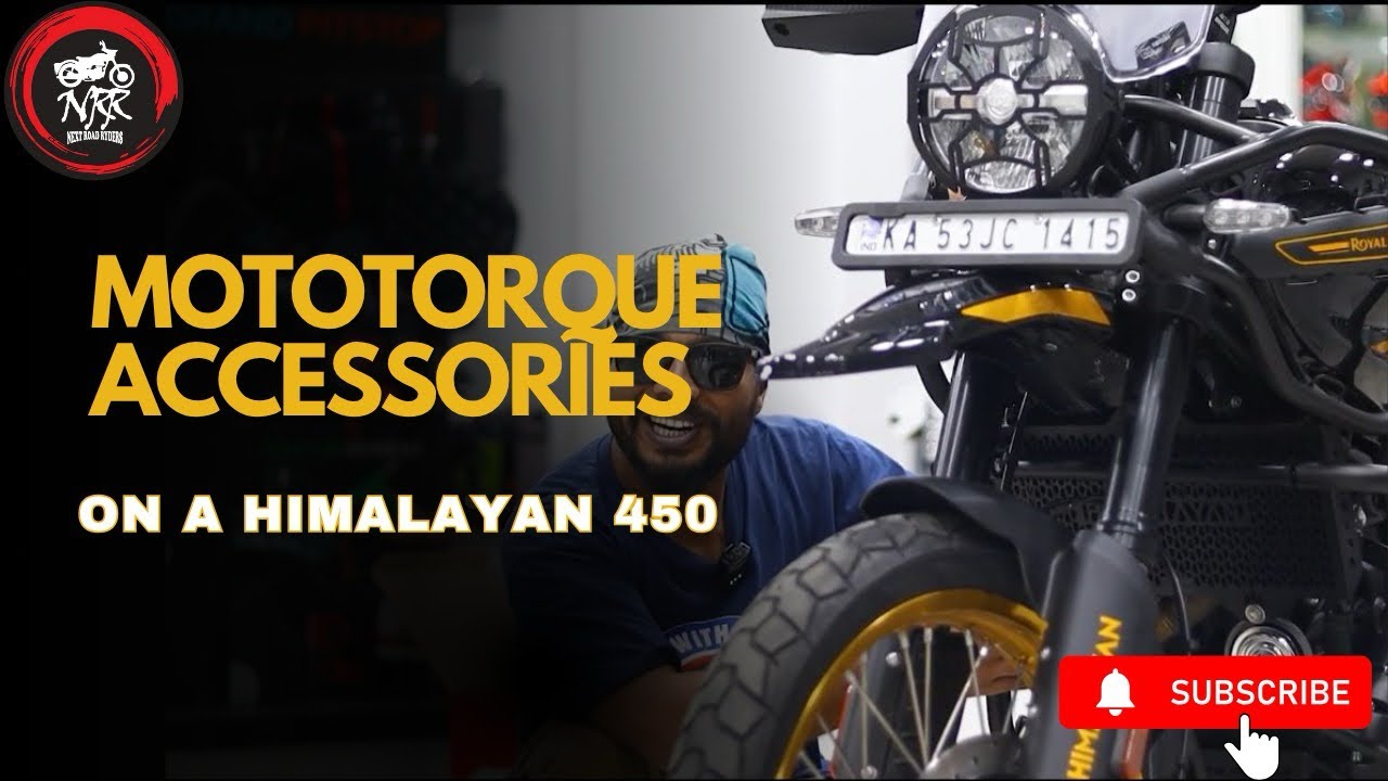 Royal Enfield Himalayan 450 | Fully Loaded with Mototorque Accessories 🏍️