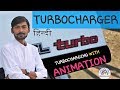 [HINDI] TURBOCHARGER & TURBOCHARGING ~ WITH ANIMATION ~ TURBO LAG, SUPERCHARGING & MUCH MORE