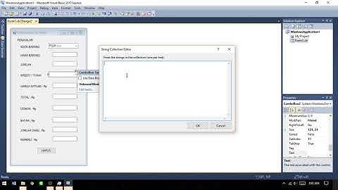 Tutorial Mudah Membuat Aplikasi Penjualan Dengan Visual Basic Studio 2010