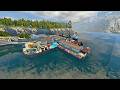 Spartan Kicking Sprunki & Pou Characters Of the Ocean Base! 🌊 (gm_ocean base) | Garry’s Mod