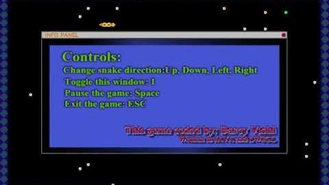 Widescreen Snake, Java + OpenGL