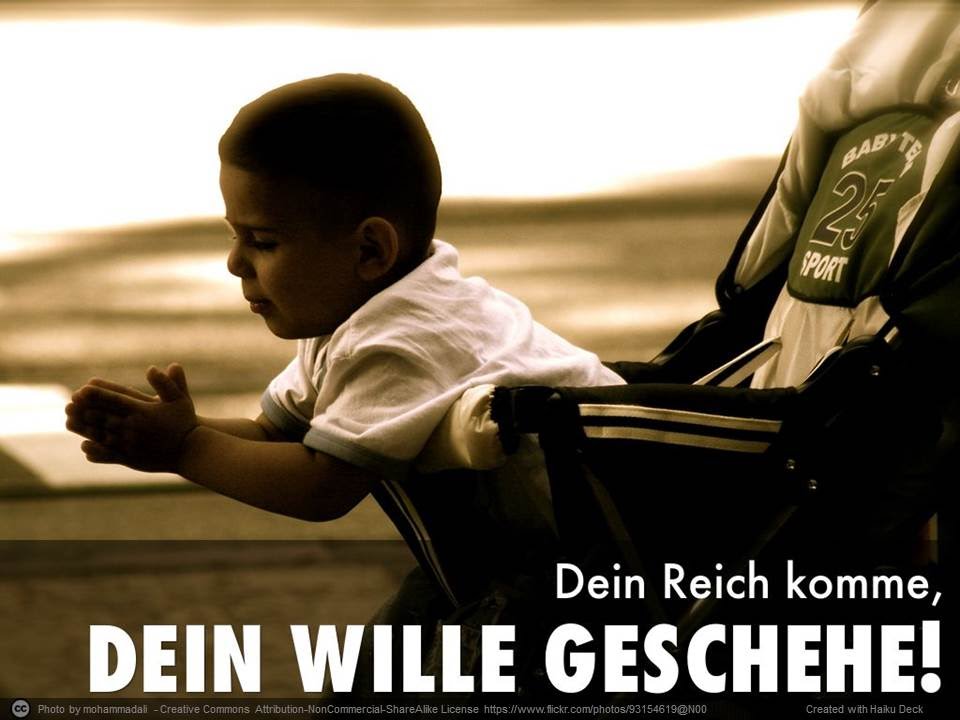 Dein Wille Geschehe Dein Wille Geschehe