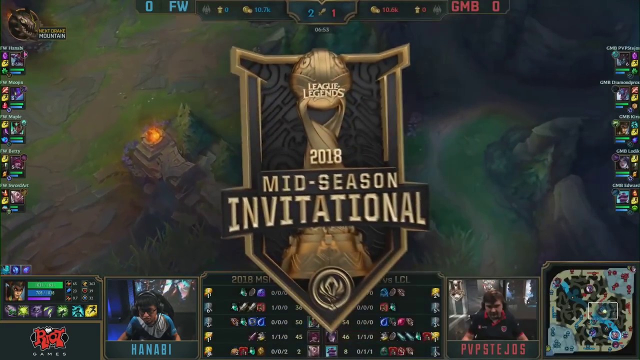 EGame TV - FW vs GMB - Vòng Loại Ngày 1 - MSI - Flash Wolves vs Gambit 2018