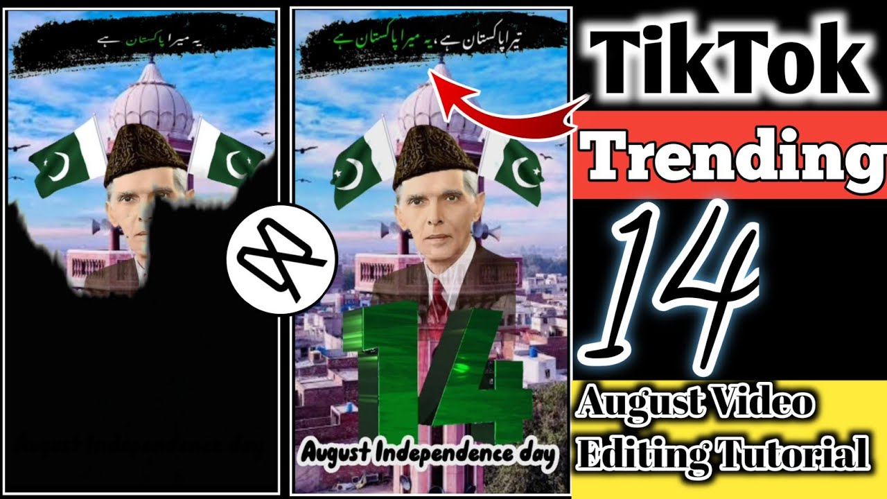 How To Make 14 August Video Editing |  Capcut Video Editing Tutorial | Technical YT24