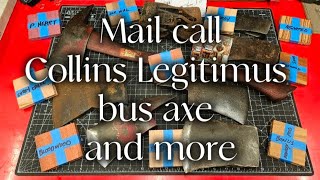 Collins Legitimus Bus Axe Mail Call | Vintage Axe Unboxing & First Look