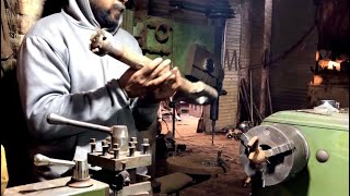 Wonderfull lathe work making toe bar! How to make toe bar