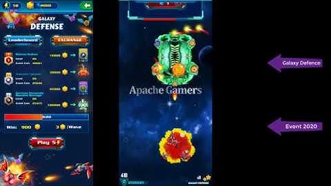 Galaxy Attack: Alien Shooter I Galaxy Defense Event - Level 10 First Try I Without Evolve